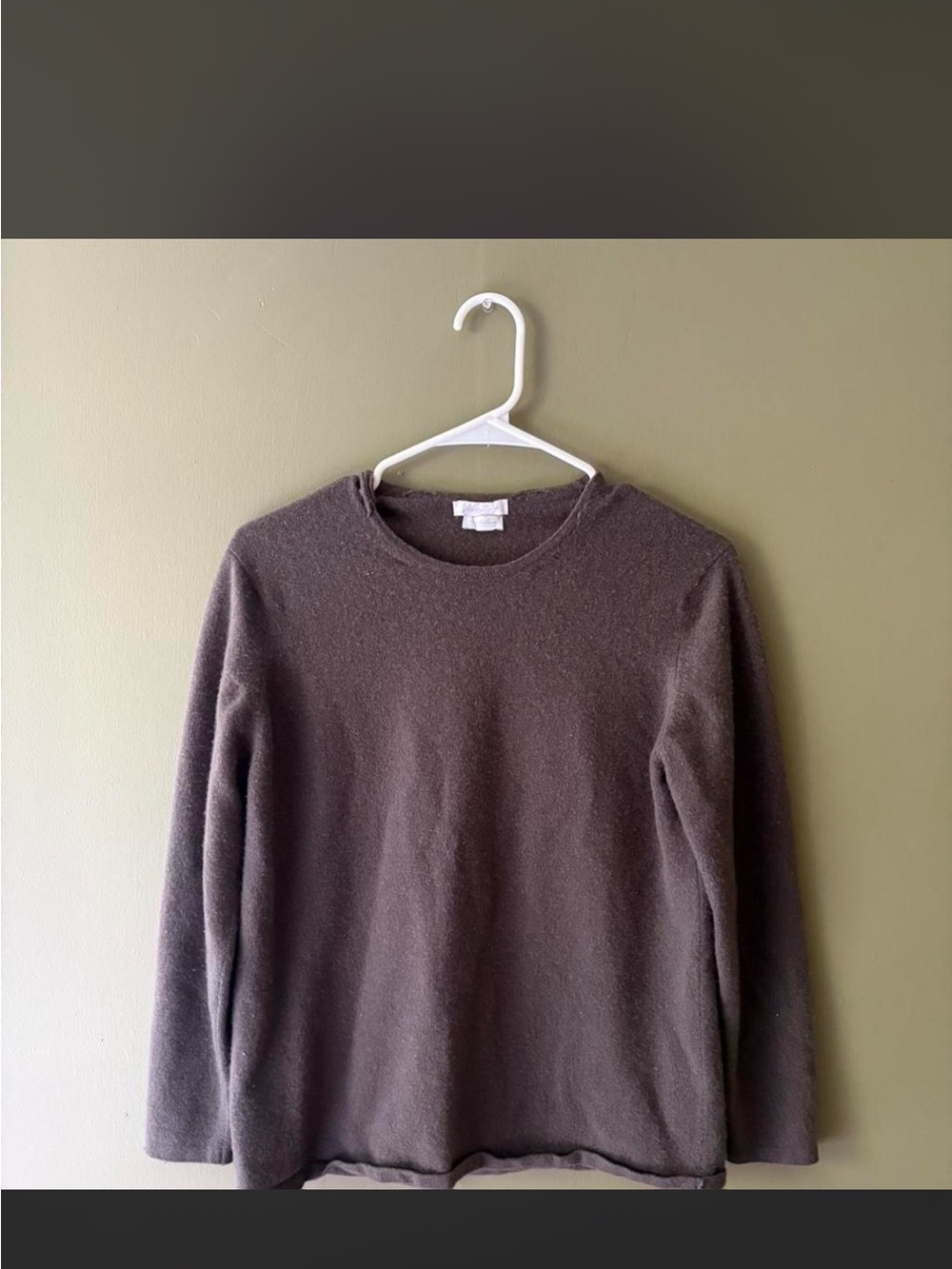 Classic Women’s Crewneck Sweater - Brown